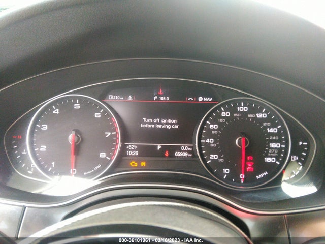2013 AUDI A6 3.0T PRESTIGE VIN: WAUHGAFC6DN141716