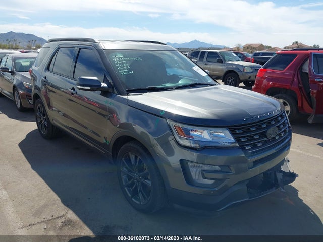 2017 FORD EXPLORER XLT VIN: 1FM5K7D81HGD90260