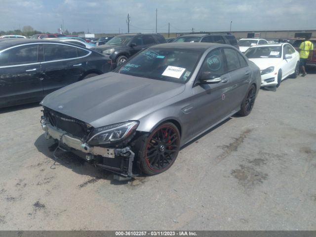 55SWF8HB1FU080897 Mercedes-Benz C-class Amg C 63 S