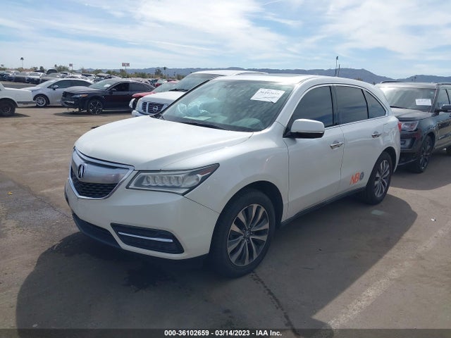 Acura Mdx Tech Pkg 2014 5FRYD3H43EB011999 Image 2