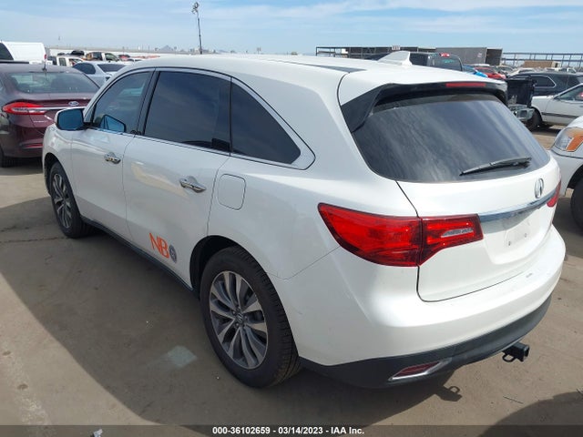 Acura Mdx Tech Pkg 2014 5FRYD3H43EB011999 Image 4
