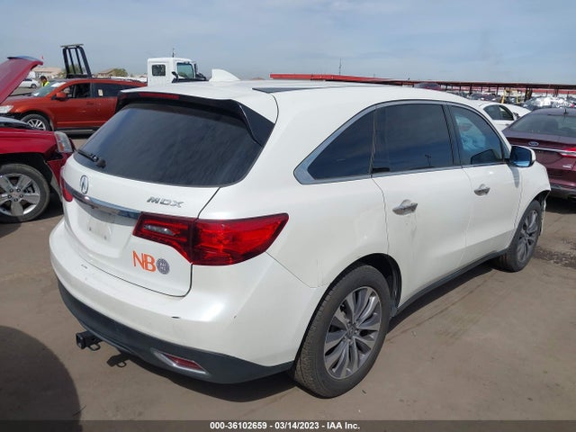 Acura Mdx Tech Pkg 2014 5FRYD3H43EB011999 Image 5