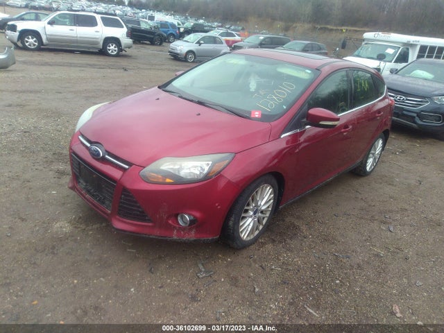 2013 FORD FOCUS TITANIUM VIN: 1FADP3N21DL128010