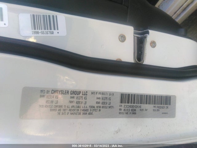 Dodge Charger Se 2014 2C3CDXBG8EH324146 Image 9
