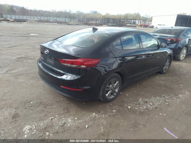 2018 HYUNDAI ELANTRA SEL VIN: 5NPD84LF7JH347637