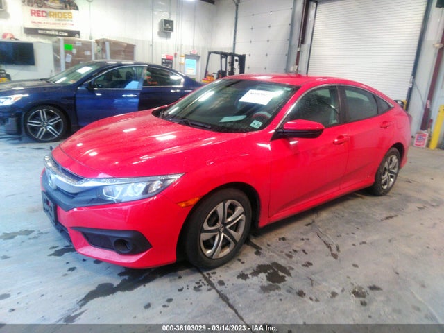 Honda Civic Sedan Lx 2018 2HGFC2F67JH566728 Image 2