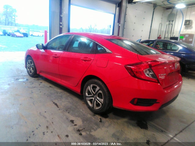 Honda Civic Sedan Lx 2018 2HGFC2F67JH566728 Image 3
