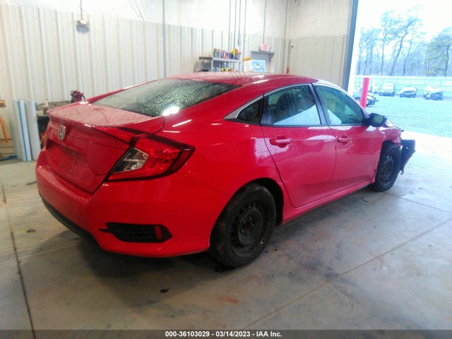 Honda Civic Sedan Lx 2018 2HGFC2F67JH566728 Image 4