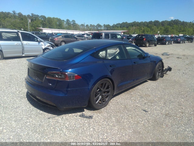 Tesla Model S Plaid 2021 5YJSA1E63MF432145 Image 4