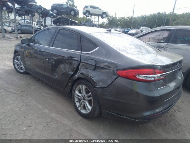 2018 FORD FUSION HYBRID SE VIN: 3FA6P0LU1JR212353