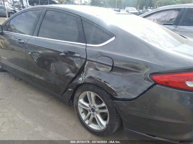 2018 FORD FUSION HYBRID SE VIN: 3FA6P0LU1JR212353