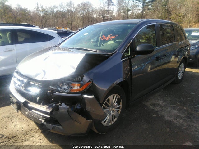 2015 HONDA ODYSSEY LX VIN: 5FNRL5H28FB121239