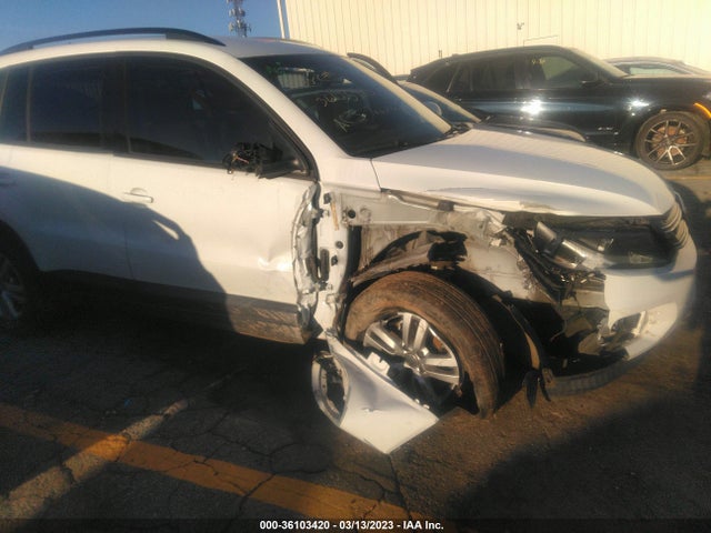 2016 VOLKSWAGEN TIGUAN S VIN: WVGAV7AX2GW581529
