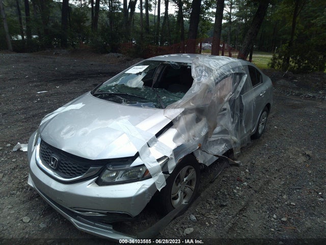 Honda Civic Sedan Lx 2015 19XFB2F56FE058682 Image 2