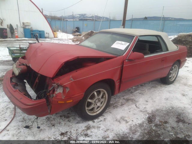 1995 CHRYSLER LEBARON GTC VIN: 1C3EU4532SF634595