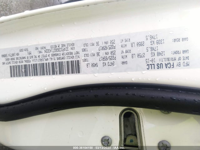 Dodge Journey Sxt 2016 3C4PDCBG6GT143224 Image 9