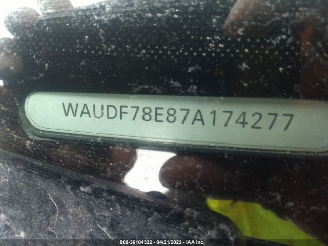 2007 AUDI A4 WAUDF78E87A174277 Photo 8