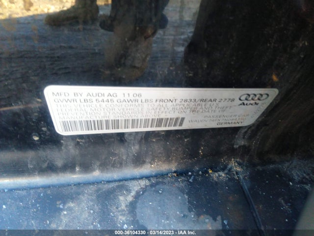 WAUDV74FX7N084350 Audi A6 4.2l