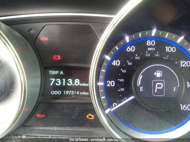 2013 HYUNDAI SONATA GLS PZEV VIN: 5NPEB4AC0DH636572