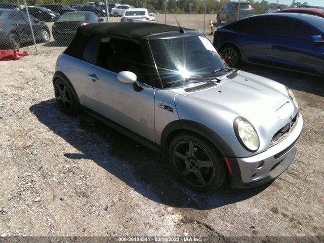 2005 MINI COOPER CONVERTIBLE S VIN: WMWRH33405TF82879