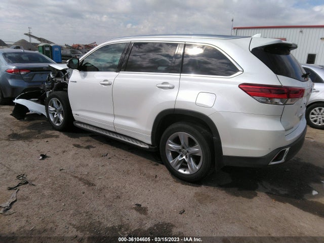 2018 TOYOTA HIGHLANDER HYBRID LIMITED VIN: 5TDDGRFHXJS048196
