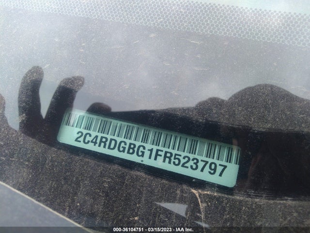 Dodge Grand Caravan Se 2015 2C4RDGBG1FR523797 Image 10