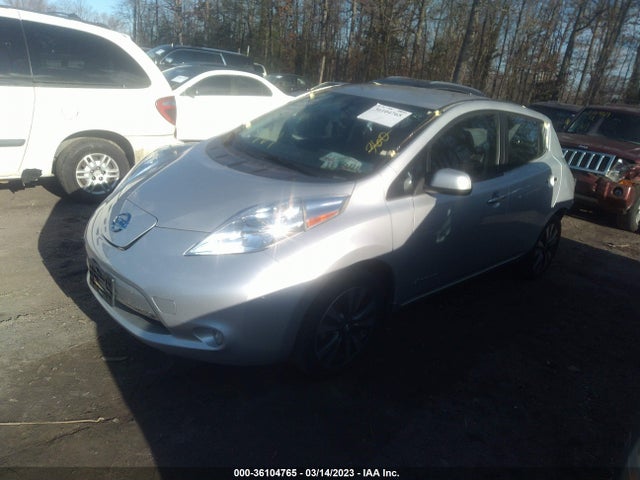 2016 NISSAN LEAF SV VIN: 1N4BZ0CPXGC313840