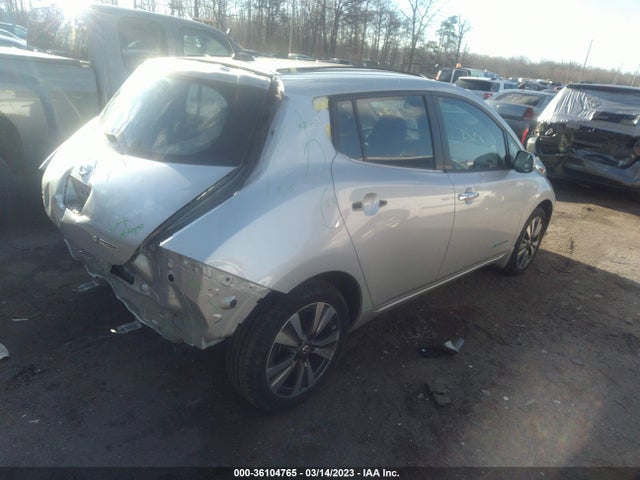 2016 NISSAN LEAF SV VIN: 1N4BZ0CPXGC313840