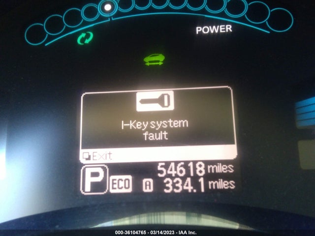 2016 NISSAN LEAF SV VIN: 1N4BZ0CPXGC313840