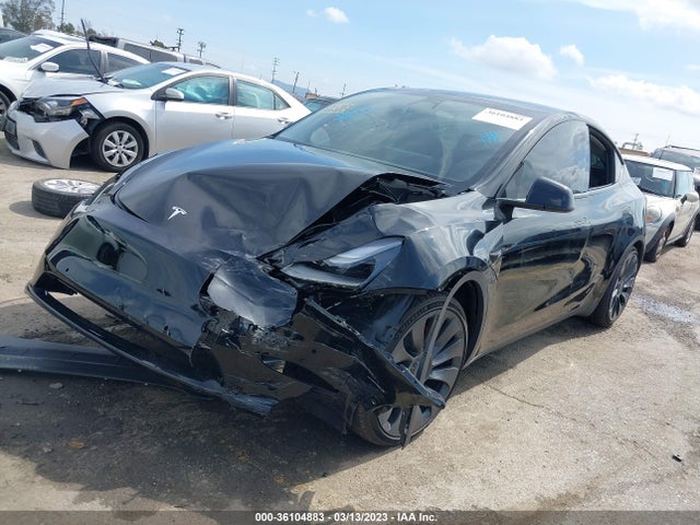 Tesla Model Y Performance 2022 7SAYGDEF7NF551038 Image 2