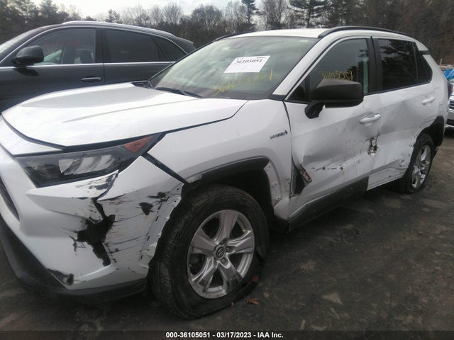 2021 TOYOTA RAV4 HYBRID LE VIN: 4T3L6RFV0MU012122