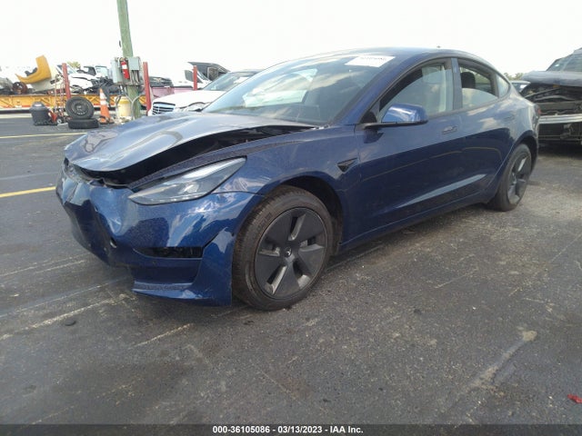 Tesla MODEL 3 2022 5YJ3E1EAXNF184748 Image 2