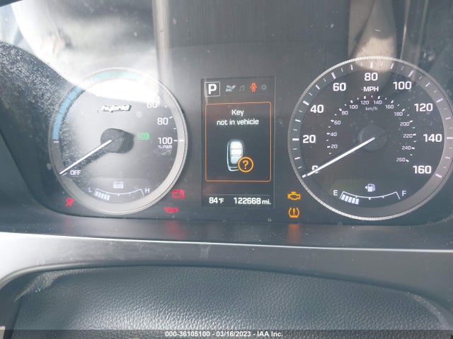 Hyundai Sonata Hybrid Se 2016 KMHE24L18GA010738 Image 8