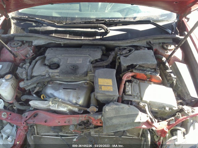 2012 TOYOTA CAMRY HYBRID XLE/LE VIN: 4T1BD1FK7CU038782