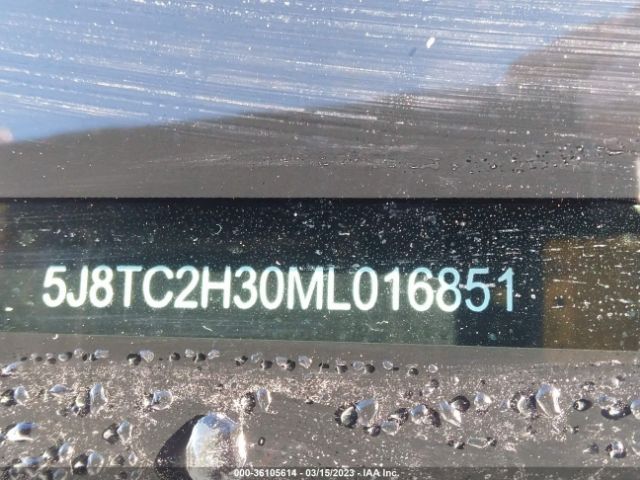 5J8TC2H30ML016851 Acura RDX