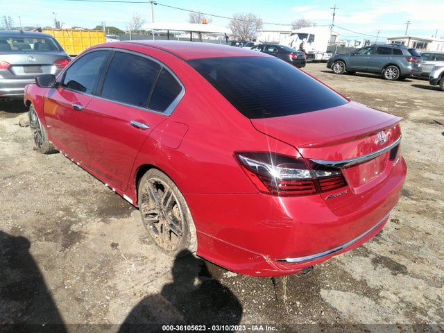 2016 HONDA ACCORD SEDAN SPORT VIN: 1HGCR2F53GA200636