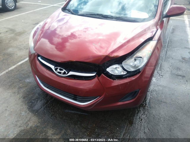 2013 HYUNDAI ELANTRA GLS VIN: 5NPDH4AE5DH240746