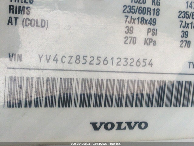 YV4CZ852561232654 Volvo Xc90 4.4l V8