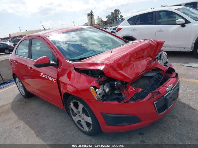Chevrolet Sonic 2013 1G1JC5SH3D4143205 Image 1