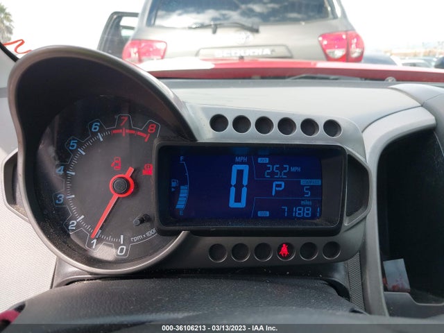 Chevrolet Sonic 2013 1G1JC5SH3D4143205 Image 9