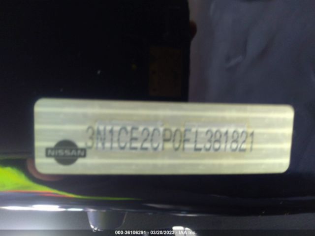 3N1CE2CP0FL381821 Nissan Versa Note Sv