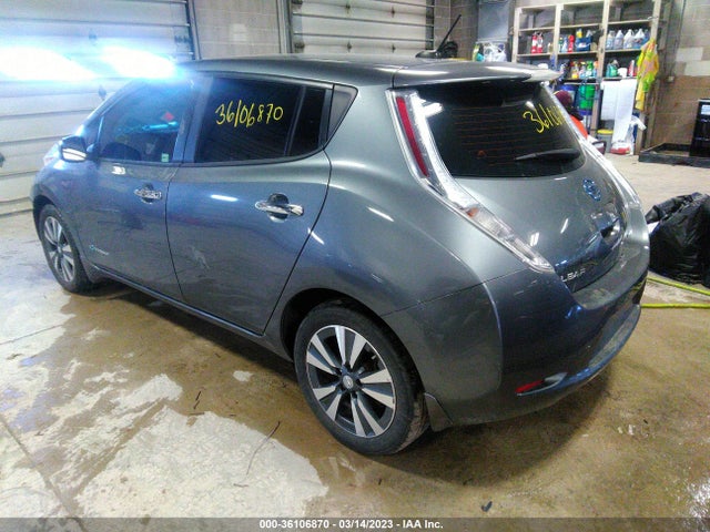 2016 NISSAN LEAF SV VIN: 1N4BZ0CPXGC302160