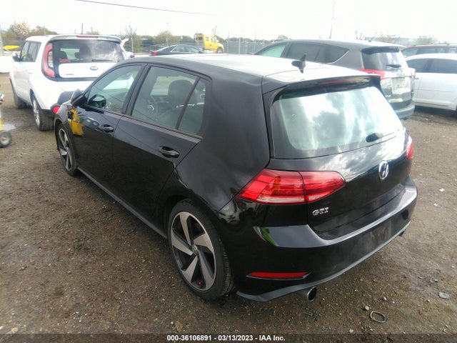 3VW547AU6JM292589 Volkswagen Golf Gti S/se/autobahn