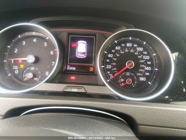 3VW547AU6JM292589 Volkswagen Golf Gti S/se/autobahn