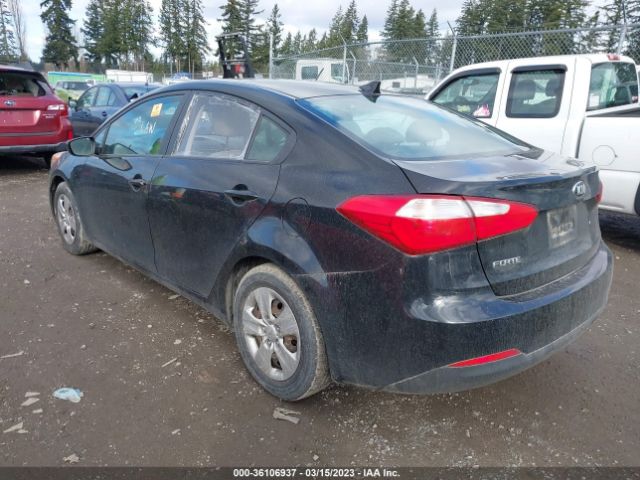 KNAFK4A69F5410237 KIA FORTE LX