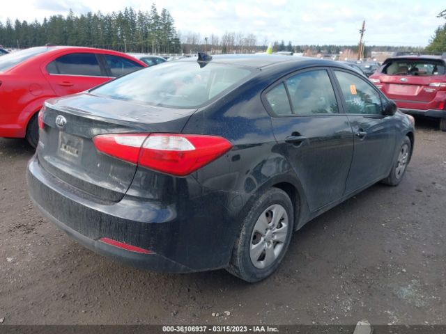 KNAFK4A69F5410237 KIA FORTE LX