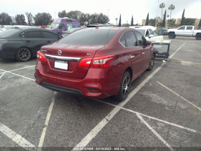 3N1AB7APXHY364000 Nissan SENTRA SV
