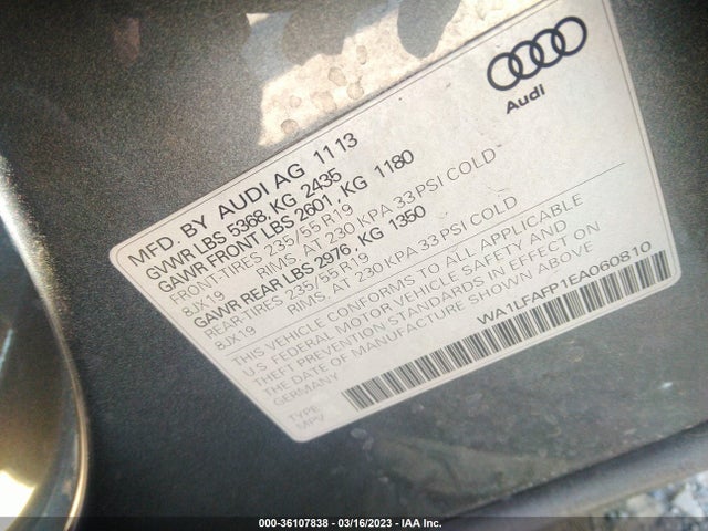 Audi Q5 Premium Plus 2014 WA1LFAFP1EA060810 Image 9