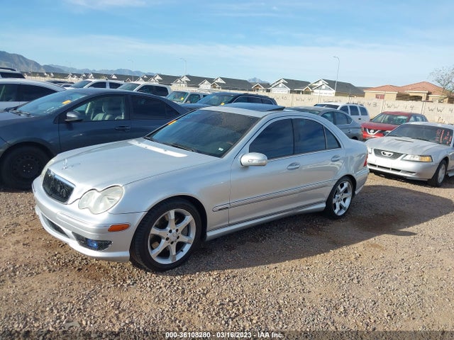 2007 MERCEDES-BENZ C-CLASS 2.5L SPORT VIN: WDBRF52H47F919401