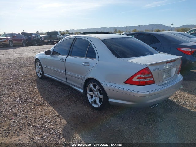 2007 MERCEDES-BENZ C-CLASS 2.5L SPORT VIN: WDBRF52H47F919401